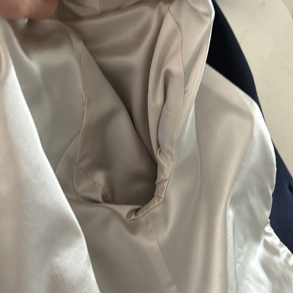 Smythe Navy Wool Blazer Size 6 - Picture 9 of 9